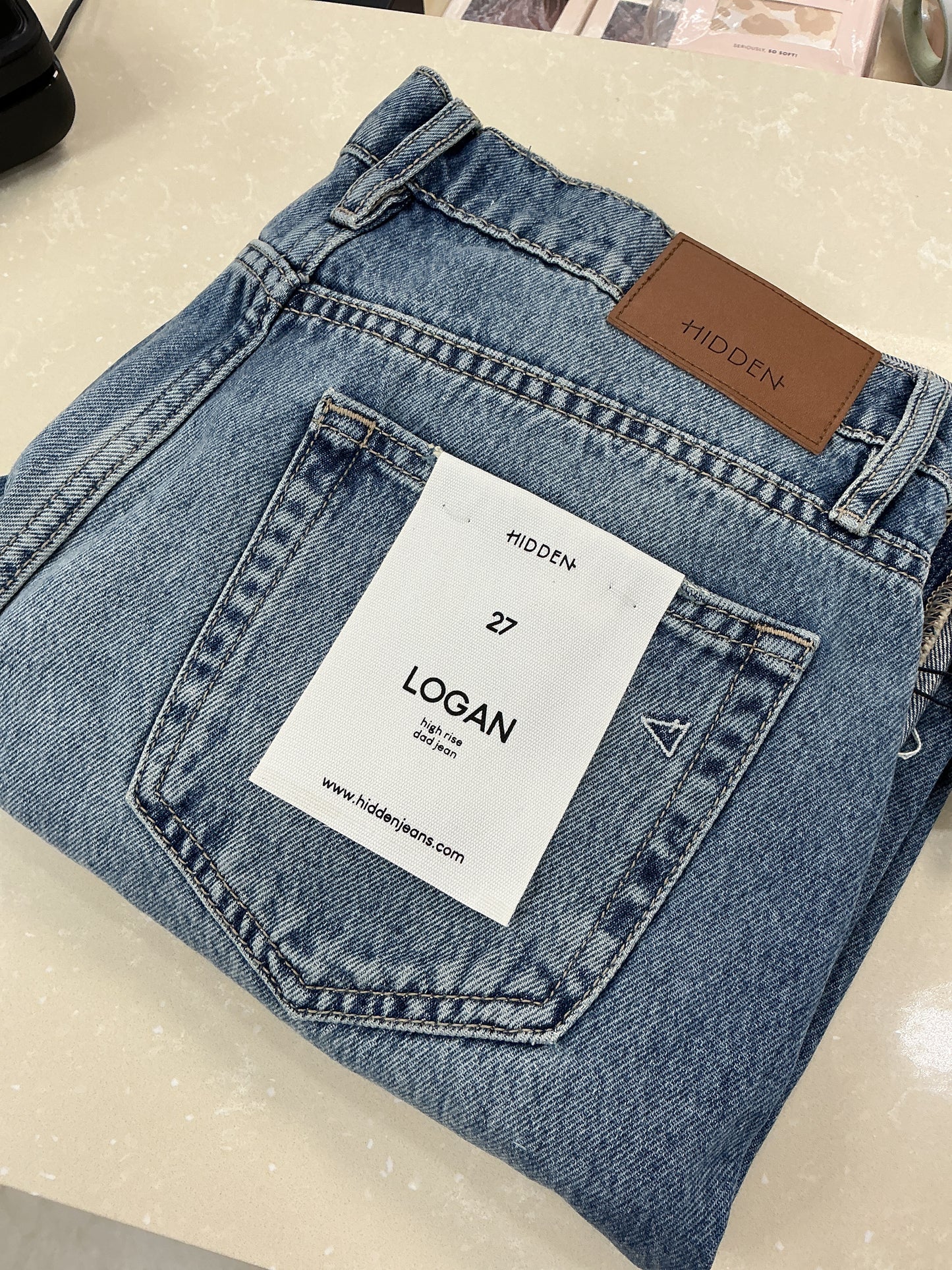 Logan high rise dad Jean