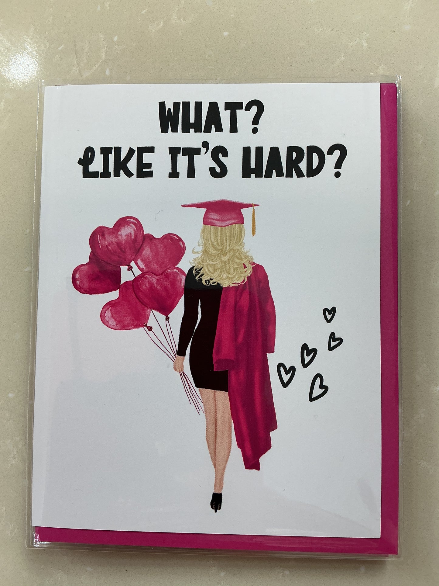 What like it’s hard card