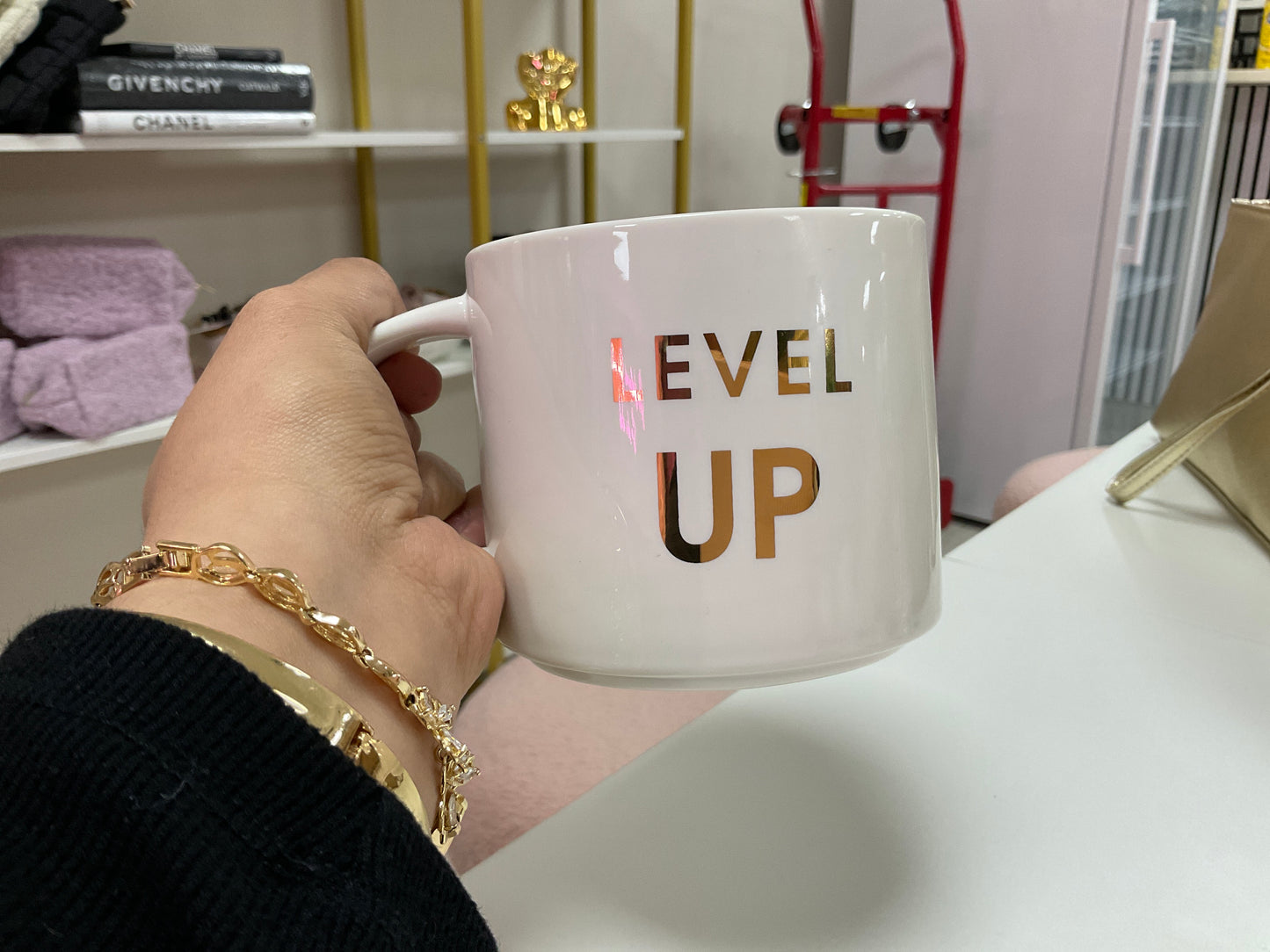 Level up mug