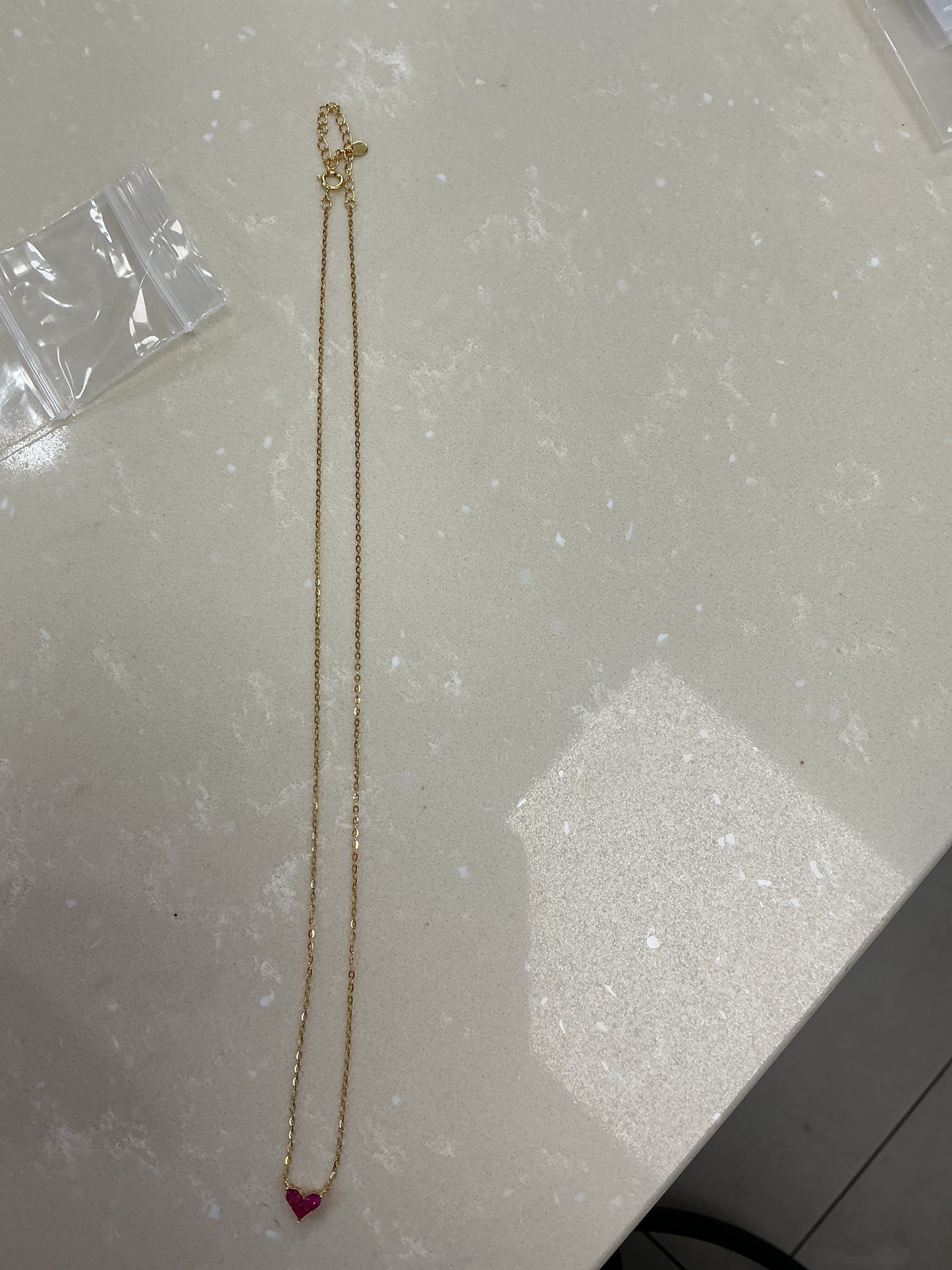 Heart pendant necklace