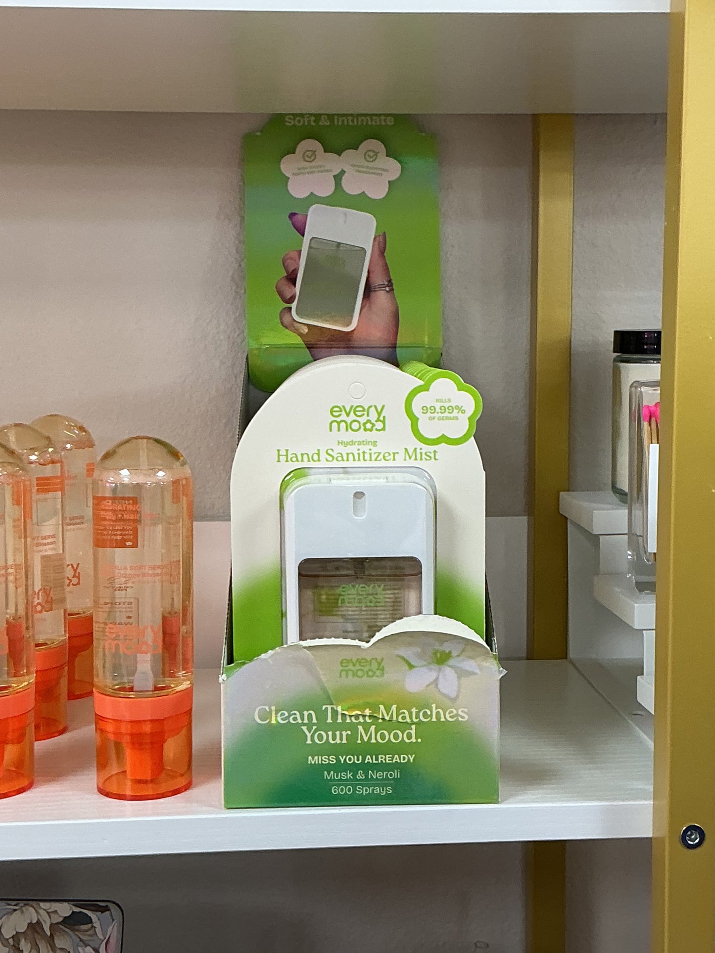 Green hand sanitizers
