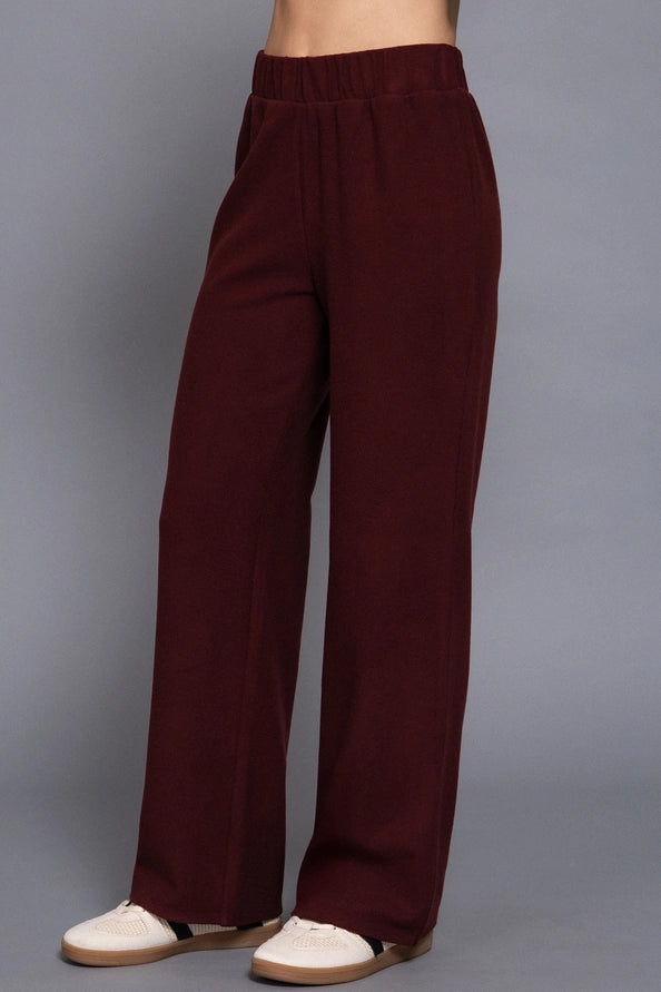 Burgundy sweats